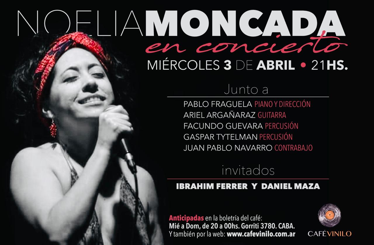 2019.04.03 NOELIA MONCADA EN CONCIERTO – CAFE VINILO